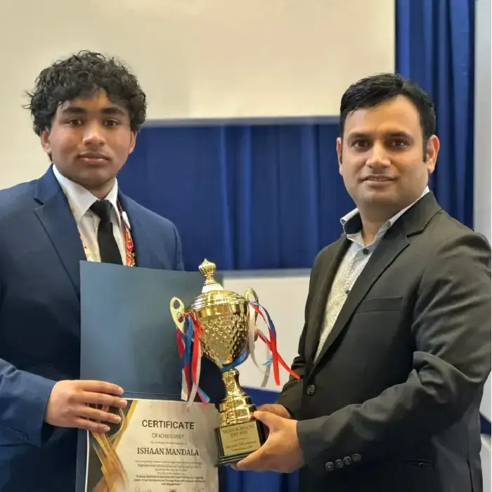 Certificate Ishaan Mandala